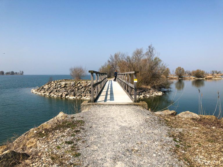 Rundweg in der Lagune