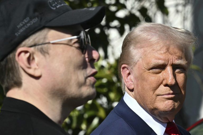 Getrennte Wege? Elon Musk und Donald Trump. ⇒apa