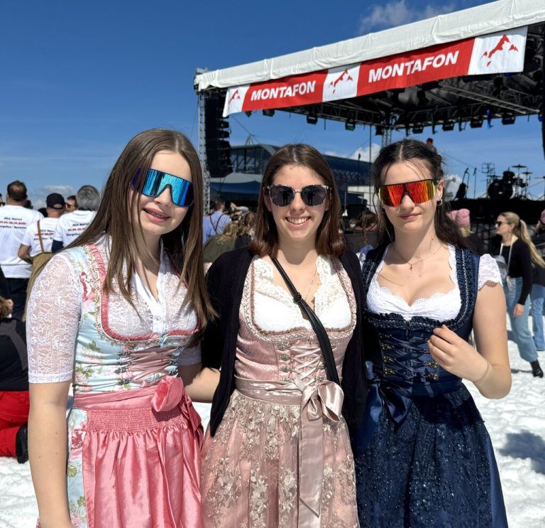 Lea Mangard, Jana Böhler und Emma Stocker.