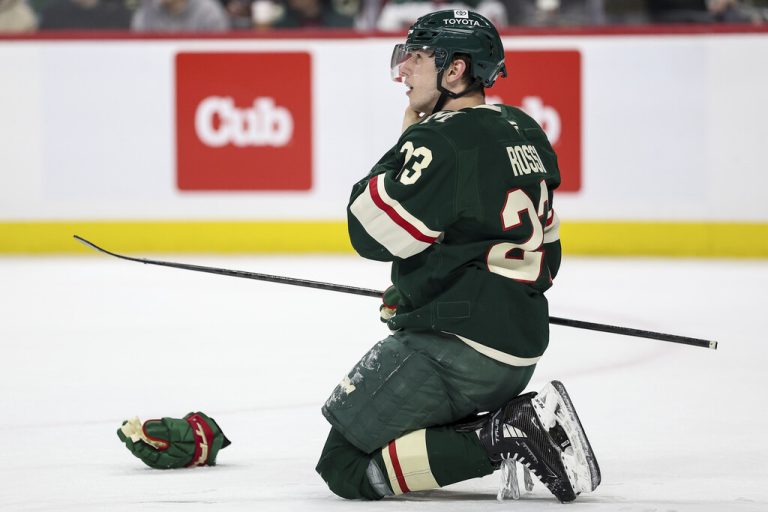 Marco Rossi steht mit Minnesota vor dem Play-off-Aus. ⇒AP