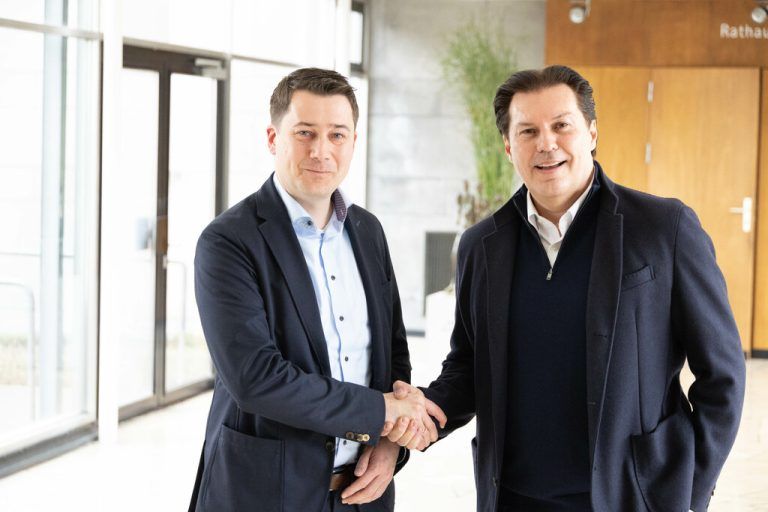 Patrick Wiedl (ÖVP) und Martin Fitz (FPÖ) bilden in Lustenau eine Koalition.Klaus hartinger