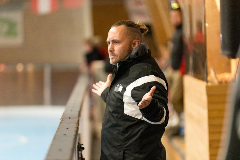 Trainer Dominique Kaul.⇒Stiplovsek