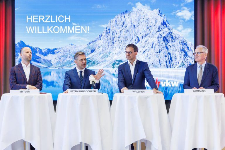 V.l.: Marco Tittler, Wolfgang Hattmannsdorfer, Markus Wallner und Christof Germann.⇒vlk/hofmeister