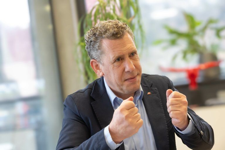 Bernhard Heinzle von der Arbeiterkammer Vorarlberg.Hartinger