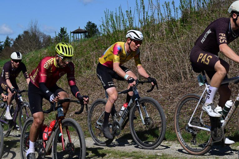 Daniel Geismayr (r.) gelang auf seinem Gravelbike ein sehr guter vierter Platz.Team Vorarlberg