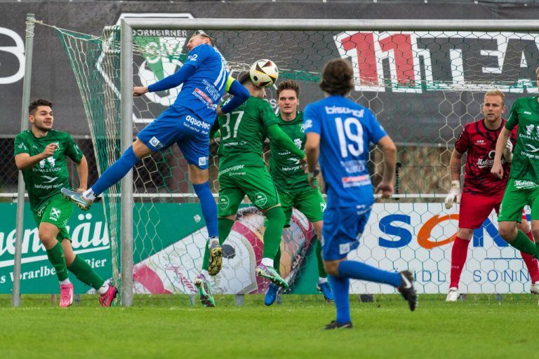 Das letzte Eliteliga-Derby zwischen dem Dornbirner SV und Admira Dornbirn am 5. Oktober 2024 ging mit 1:0 an den derzeitigen Spitzen­reiter.⇒Stiplovsek (2)