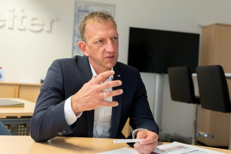 AMS-Landesgeschäftsführer Bernhard Bereuter. ⇒stiplovsek