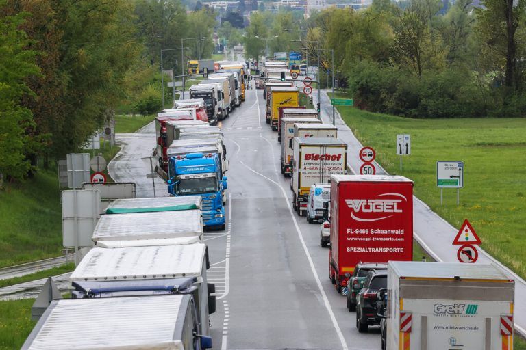 Der Verkehr in Vorarlberg nimmt immer weiter zu.⇒Hartinger