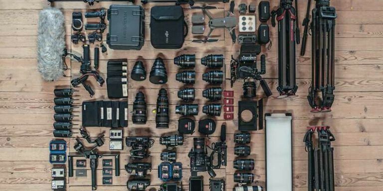 Einblick in das Equipment des Unternehmens.⇒Frl. Müller & Söhne