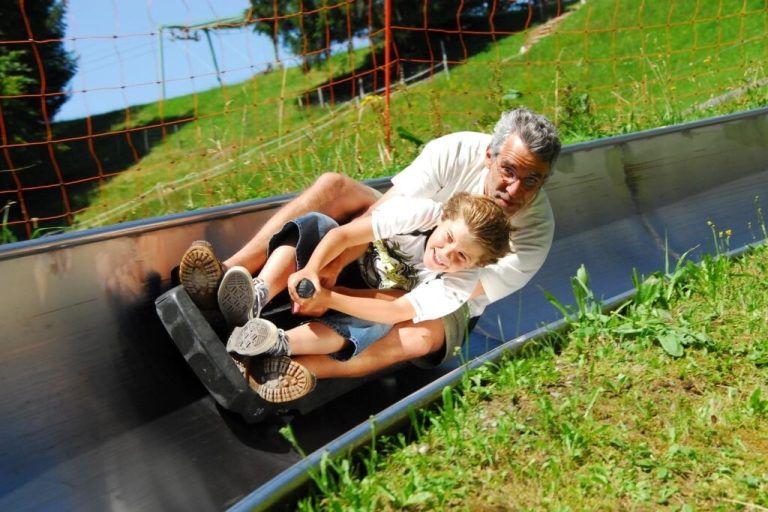 Rodeln im Sommer