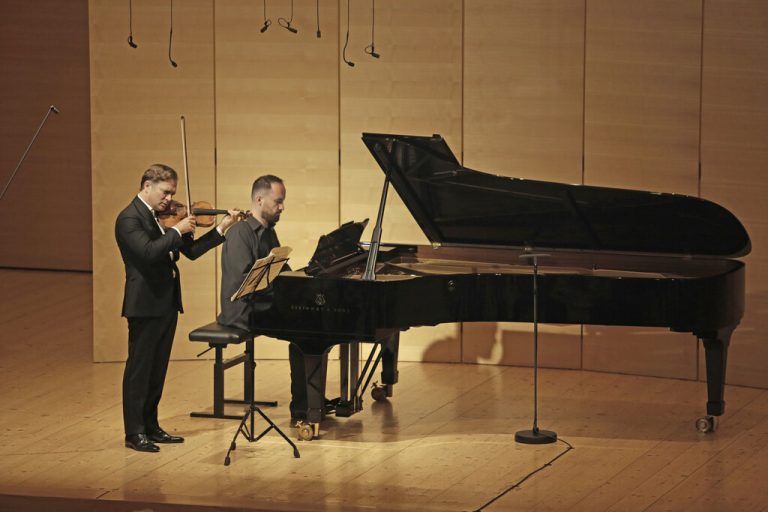 Geiger Renaud Capuçon und Pianist Igor Levit.⇒Schubertiade