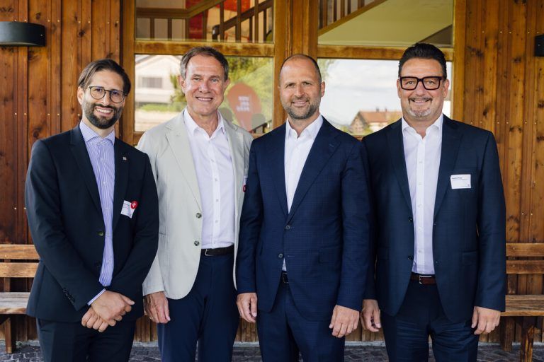 Joachim Kresser, Christian Schützinger, Marco Tittler und Manfred Miglar.⇒Mathis Studio (7)