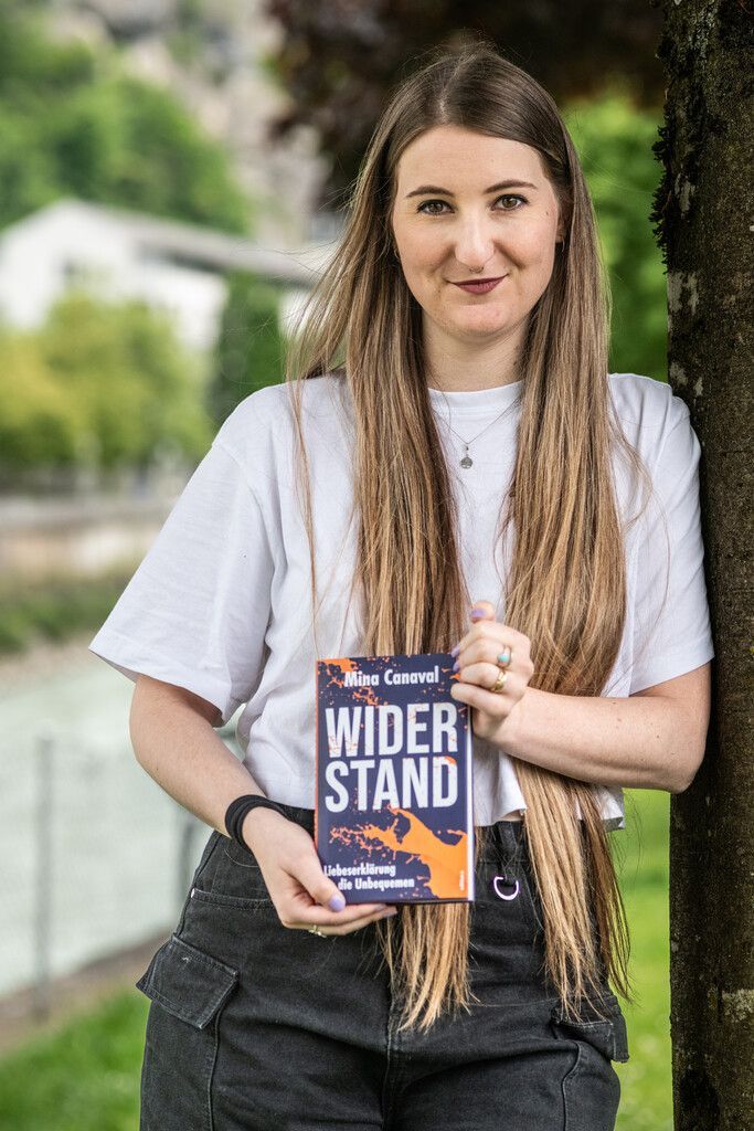 Marina Hagen-Canaval wollte in Götzis ihr neues Buch vorstellen. Das bleibt ihr vorerst verwehrt. ⇒Julian Poeschl⇒
