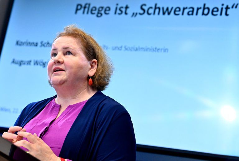 Sozialministerin Korinna Schumann.⇒APA