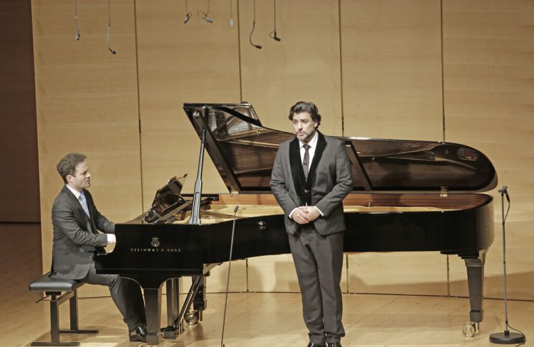 Tenor Ilker Arcayürek und Pianist Ammiel Bushakevitz.⇒Schubertiade