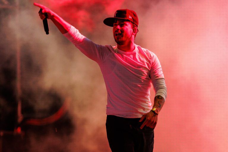 Der kontroverse Rapper Yung Hurn. ⇒apa