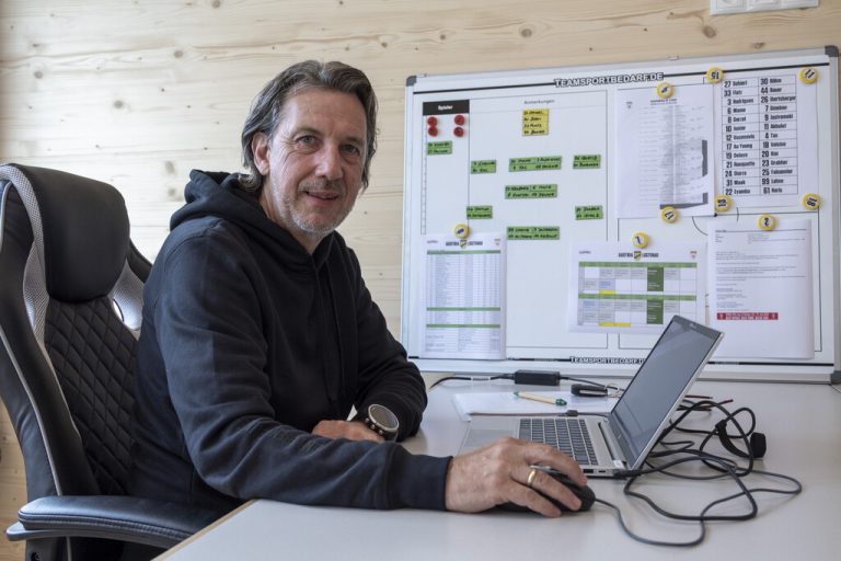 Dieter Alge gehört zum neuen Personal der Grün-Weißen.⇒Paulitsch, Stiplovsek
