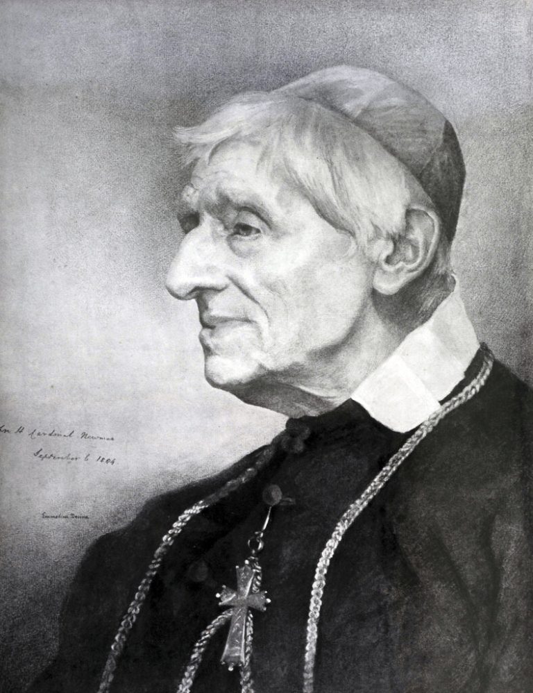 John Henry Newman: Sein Übertritt von der anglikanischen zur katholischen Kirche sorgte für Aufsehen. ⇒Mazur/www.catholicnews.org.uk via AP