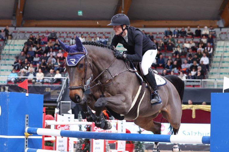 Katharina Rhomberg startet mit Cuma 5 bei der EM in Spanien. ⇒GEPA