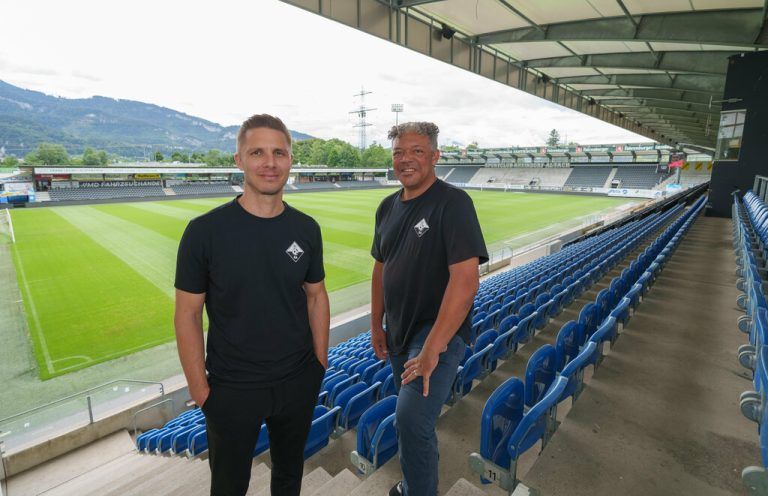 Philipp Netzer und Eric Orie wollen Altach gemeinsam sportlich weiterentwickeln.Dietmar Stiplovsek