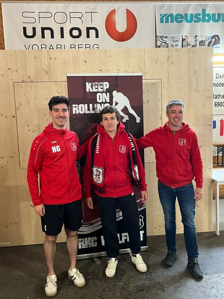 Quique Biedma, Jon Miñarro und Marc Kirchberger (v.l.). ⇒Verein
