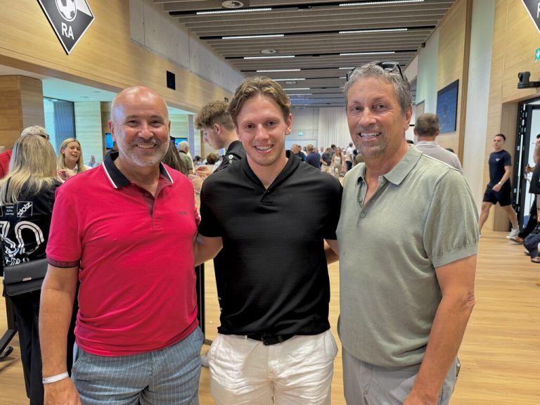 Arno Schuchter, Marco Rossi und Hanno Egger (v.l.).