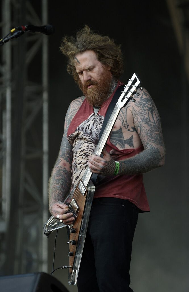 Brent Hinds auf dem Novarock, 2015. ⇒ap