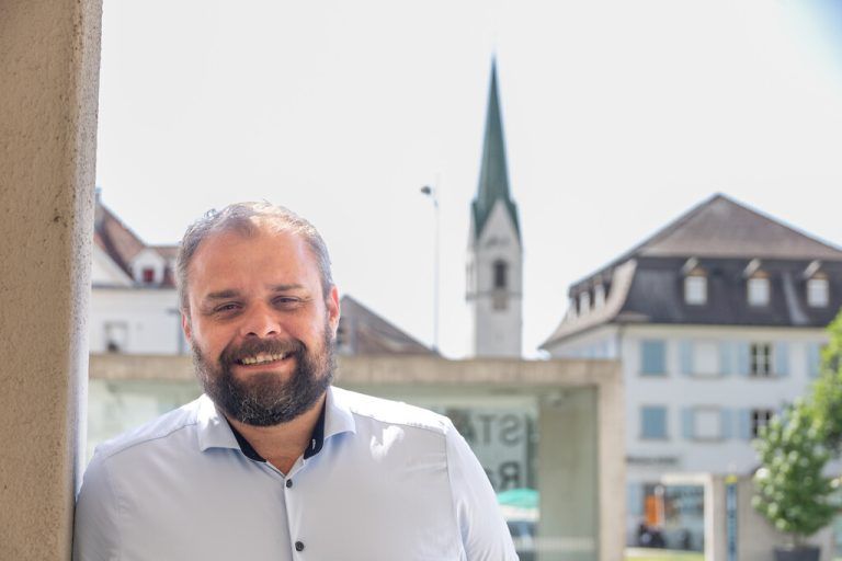 Bürgermeister Markus Fäßler.⇒Hartinger