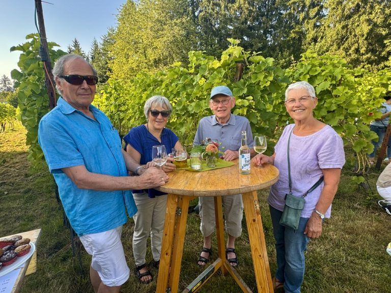 Erich Längle, Elisabeth Bösch, Karl und Barbara Heinzle.