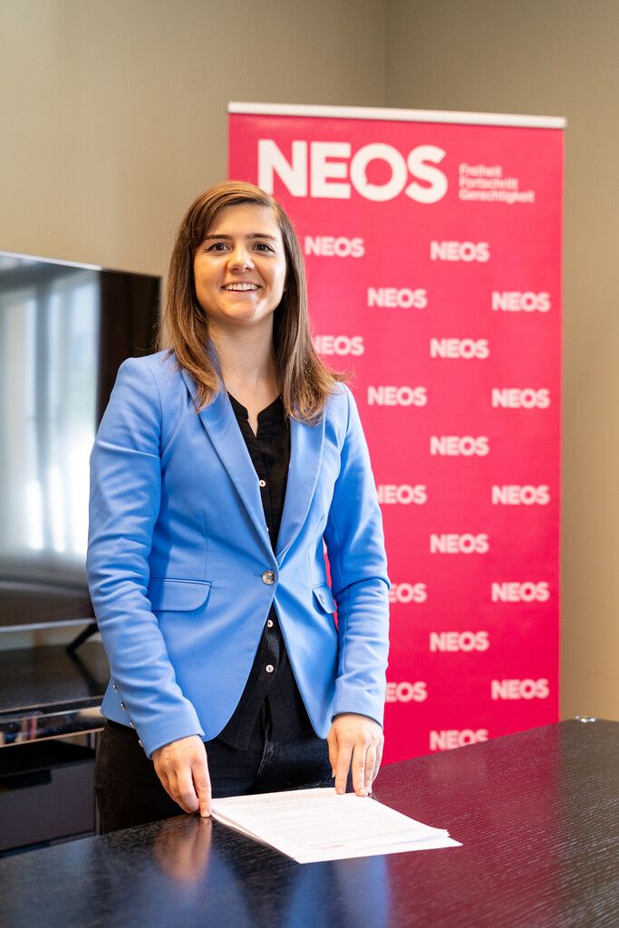 Fabienne Lackner (Neos).⇒Neos