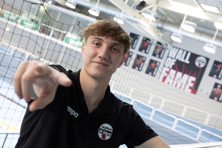 Lukas Fritsch will in der neuen Saison bei Hard durchstarten.Klaus Hartinger