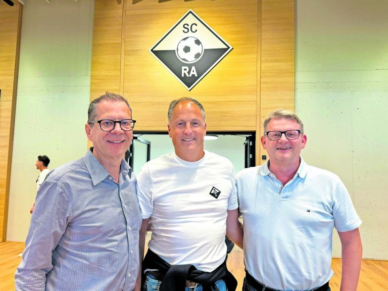 Oben: Markus Borg, Herwig Ganahl, Klaus Himmelreich.