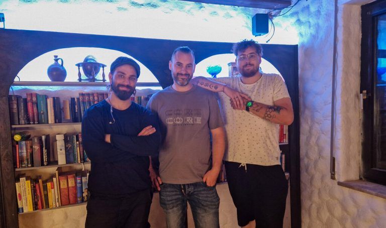 V.l.: Lars Fenkart, Alexander Berkmann und Fabian Springer.
