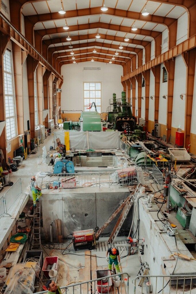 95 Millionen Euro werden inves-tiert.⇒Illwerke