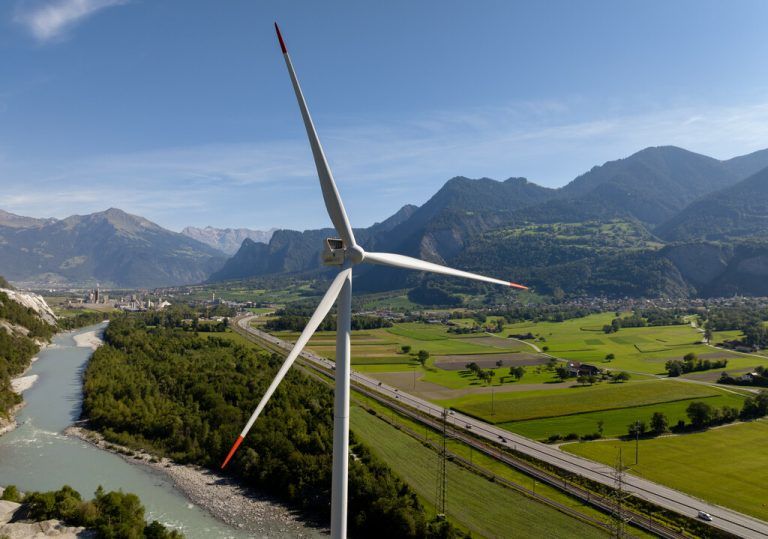 Axpo treibt die Windenergie in der benachbarten Schweiz aktiv voran.⇒Neue
