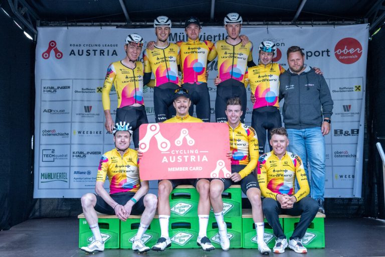 Das Team Vorarlberg ist frisch gebackener Meister der österreichischen Rad-Bundesliga.