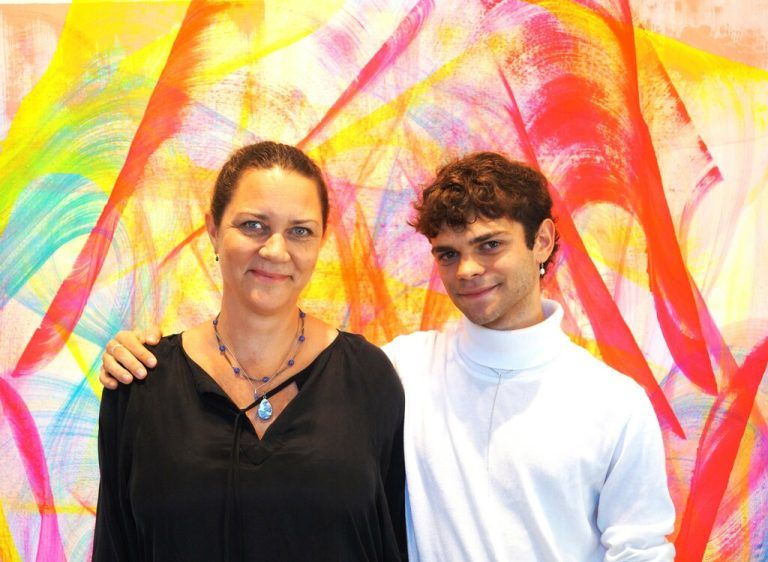 Eine Gemeinschaftsausstellung von Christina und Nono Bangert in der ehemaligen Galerie Arthouse.⇒Ritter (7)
