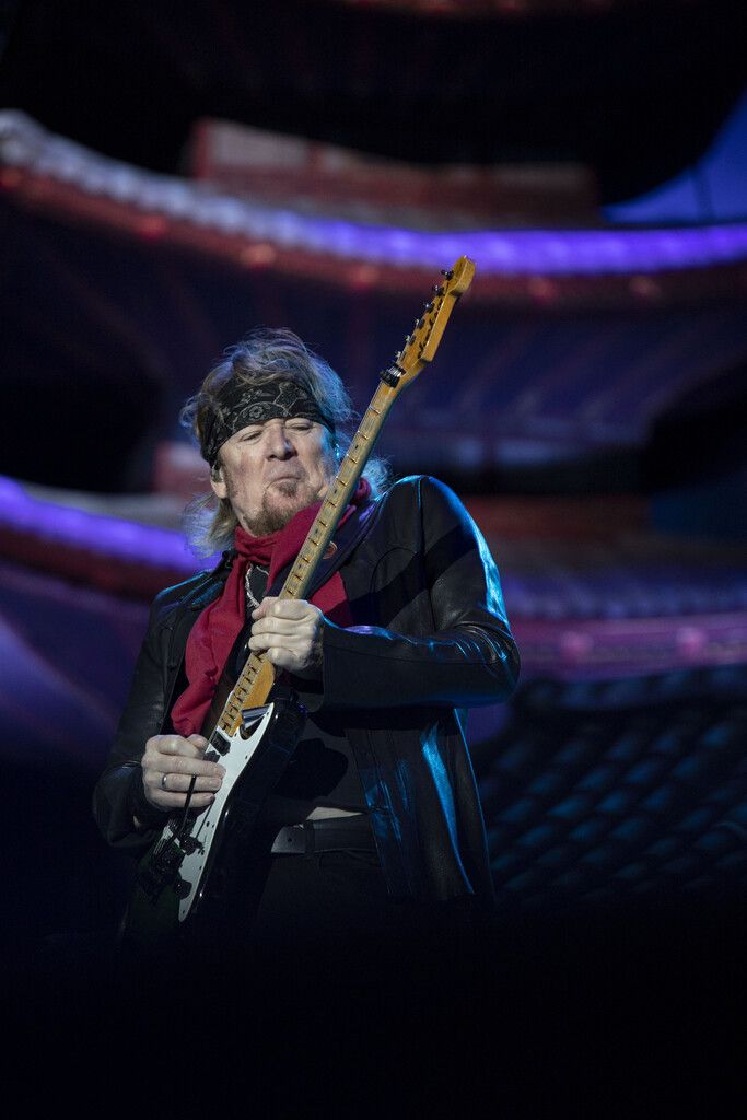 Gitarrist Adrian Smith von Iron Maiden. ⇒apa