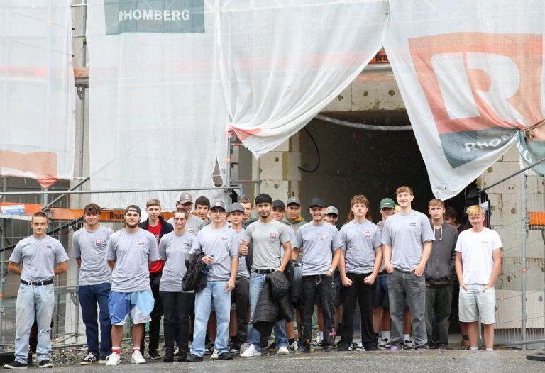 In der Rhomberg-Bau-Gruppe gehen 30 Lehrlinge in das Lehrjahr 2025/26.⇒Rbg