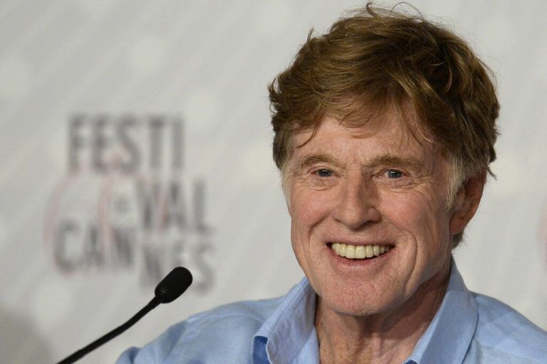 Robert Redford, 2013, auf der Pressekonferenz für den Film „All Is Lost“, bei den Filmfestspielen in Cannes. ⇒afp