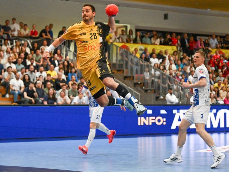 Srdjan Predragovic ist einer der wenigen gestandenen Spieler bei Bregenz, die aus dem Kader der Vorsaison noch übrig sind. ⇒GEPA/Lerch