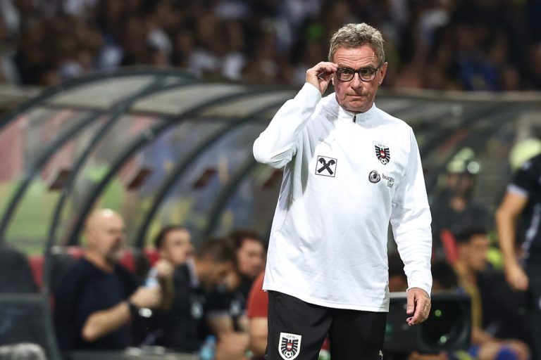 Teamchef Ralf Rangnick.⇒GEPA
