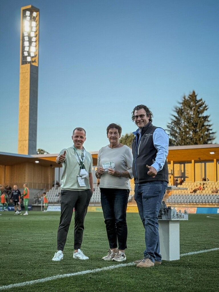 Vincent Baur (l.) und Fini Pink (r.). ⇒Verein