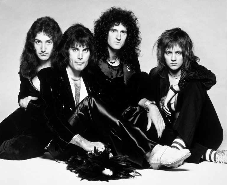 Brian May, Roger Taylor, Freddie Mercury und John Deacon von Queen.⇒ Queen Productions LTD/reuters