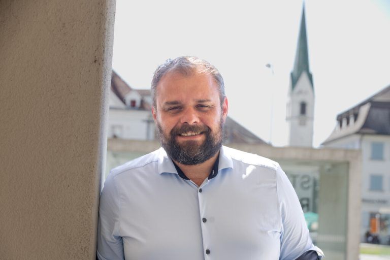 Bürgermeister Markus Fäßler.⇒Hartinger