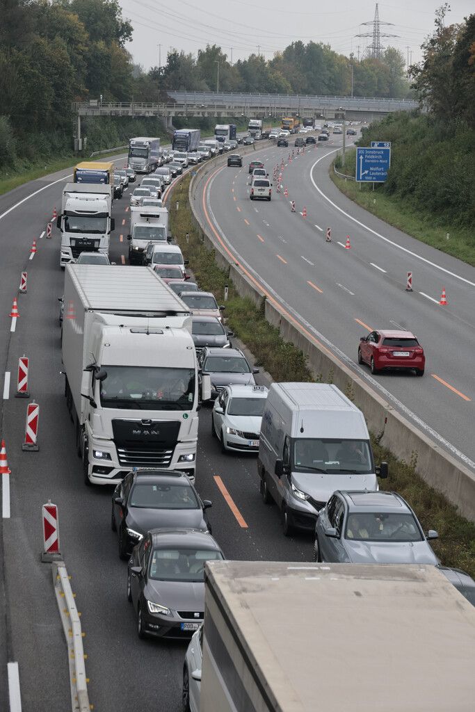 Das Verkehrschaos im unteren Rheintal ist vorerst vorbei. ⇒hartinger