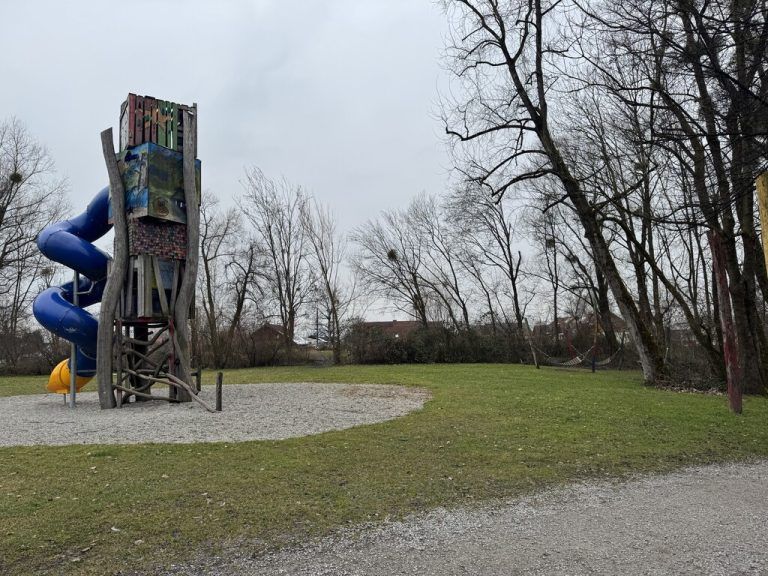 Der Hermann-Gmeiner-Park in Dornbirn – hier will sich die Stadt noch überlegen, wie man mit der Situation umgeht. ⇒vol.at/waanders