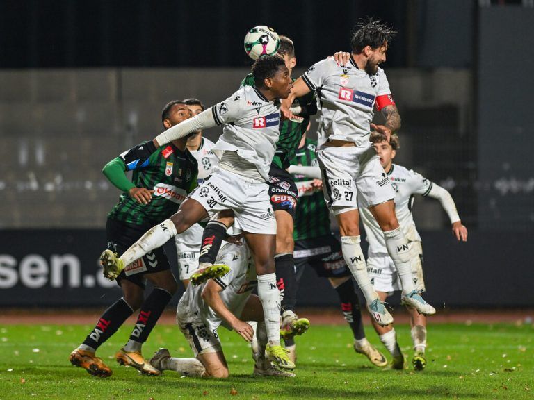Die Abwehrleistung von SW Bregenz gegen Ried war bemerkenswert. Andreas Heraf sah eine starke Vorstellung seines Teams. ⇒GEPA/Lerch (3)