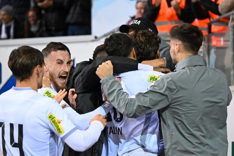 Die Altacher wollen den Schwung vom späten Ausgleich mitnehmen. ⇒GEPA/Lerch