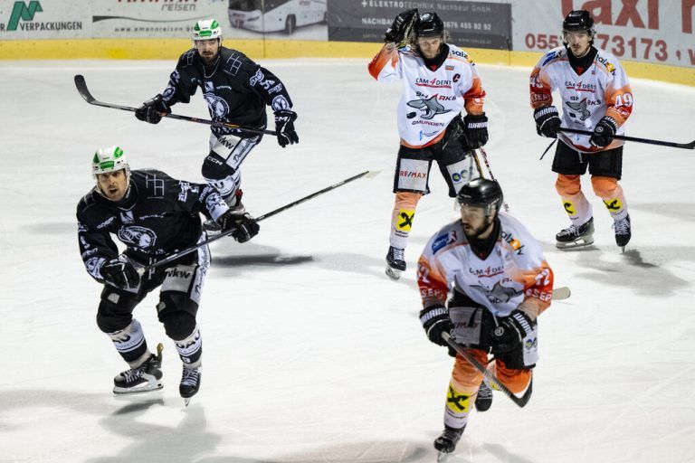 Die Hohenemser waren gestern für die Dornbirner Bulldogs eine Nummer zu groß. Endstand: 1:5.⇒Alexandra Serra